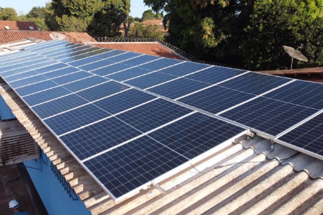 Estrutura para painel solar