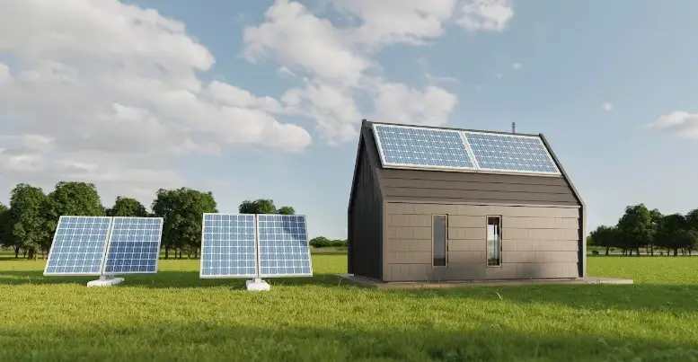 Qual a diferença entre painel solar montado em solo e montado no telhado?